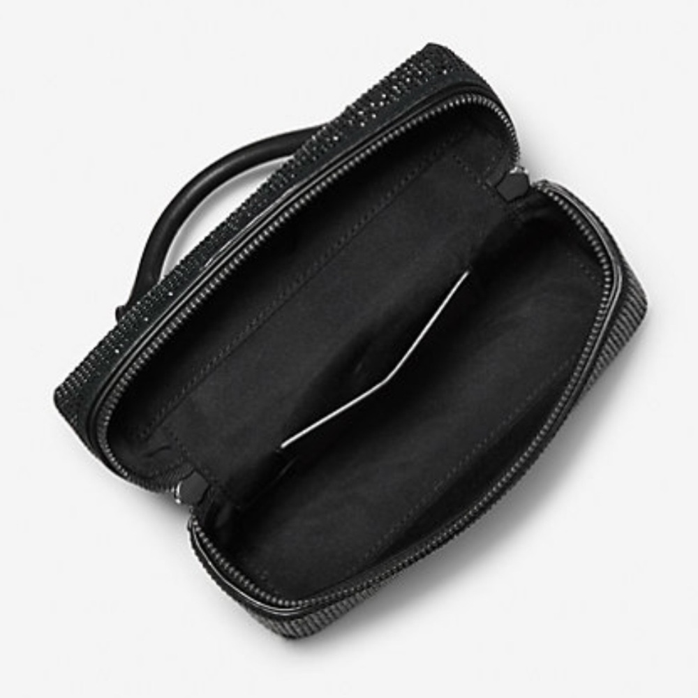 Michael Kors Jana Extra-Small Embellished Suede Convertible Crossbody Bag - Picture 2 of 7
